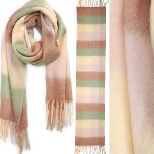 Madewell Brushed Plaid Scarf